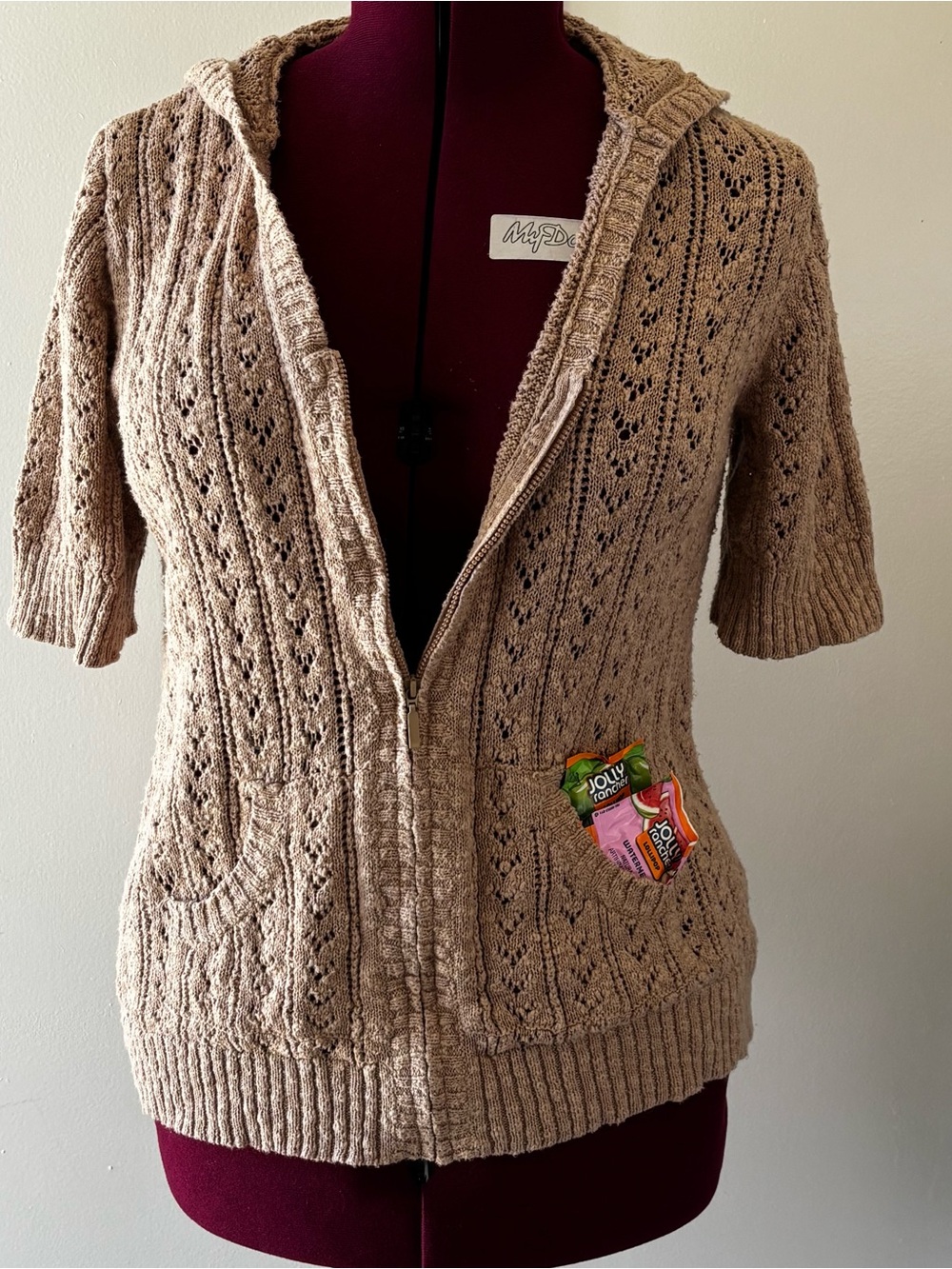 Crotchet Zip Up